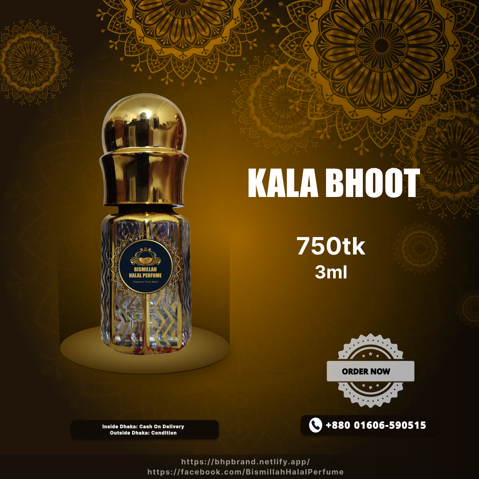 Bismillah halal perfume - BHP Kala Bhoot